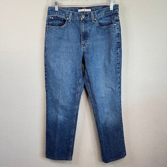 Tommy Hilfiger Vintage Jeans Women's 6 Classic Fit High Rise Tapered Cotton - Picture 1 of 6